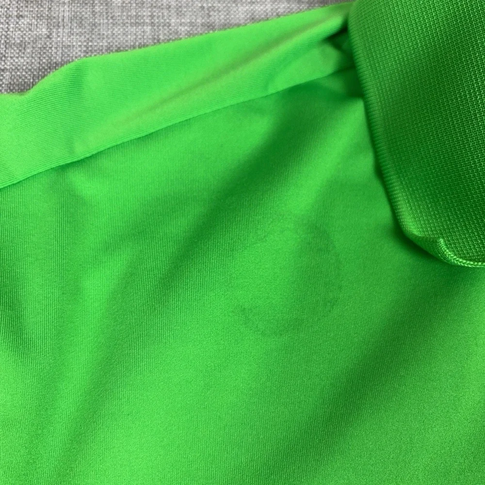 RLX Ralph Lauren Polo Shirt Mens L Green RSM Classic Golf Jersey Short Sleeve